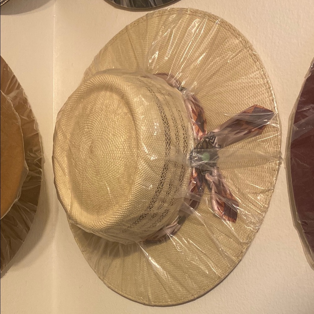 Rockem straw boater hat